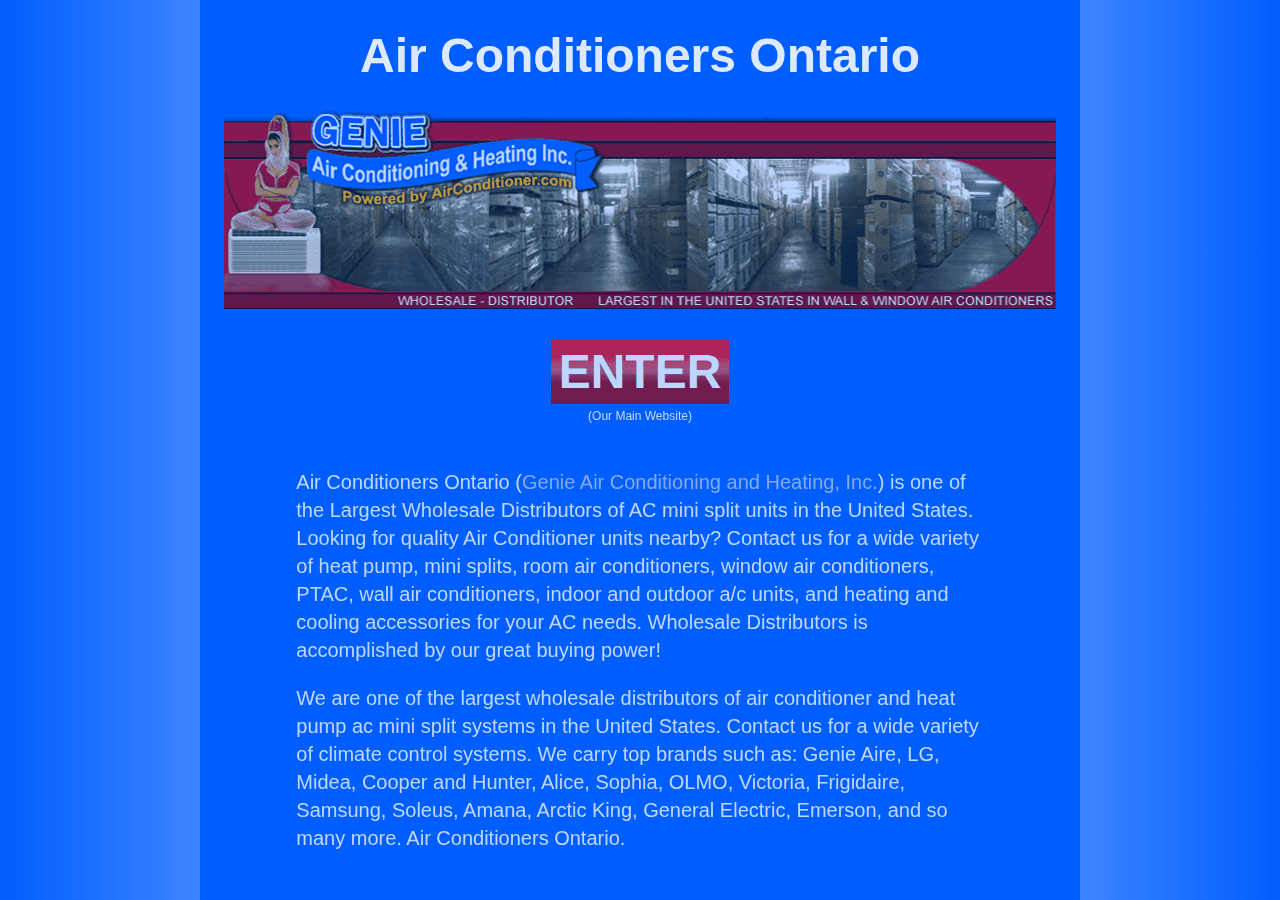Screenshot of airconditionersontario.com