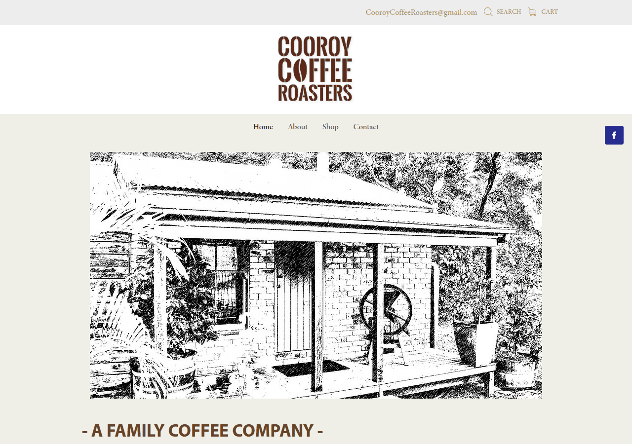 Screenshot of cooroycoffeeroasters.com