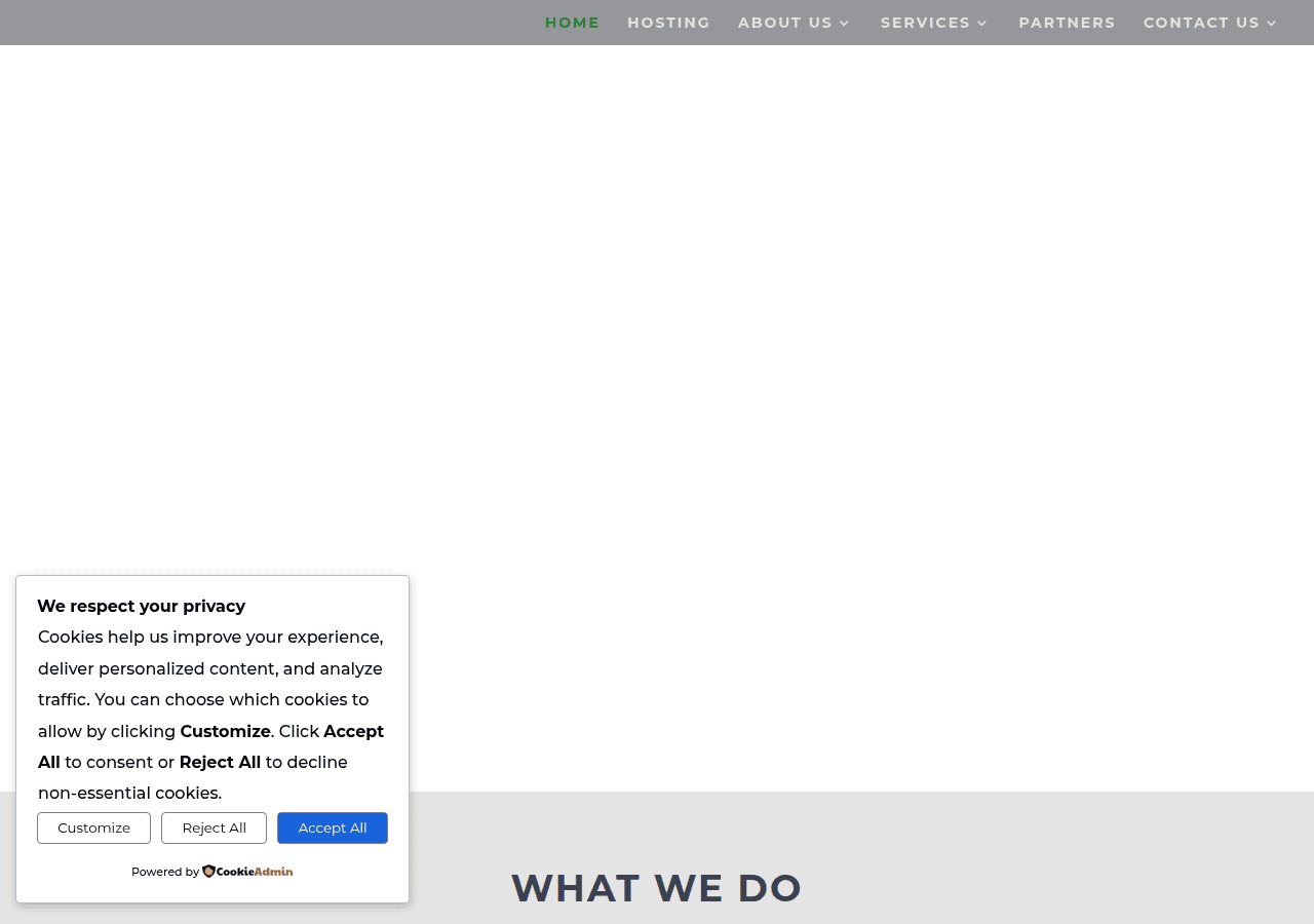 Screenshot of farrelltech.org