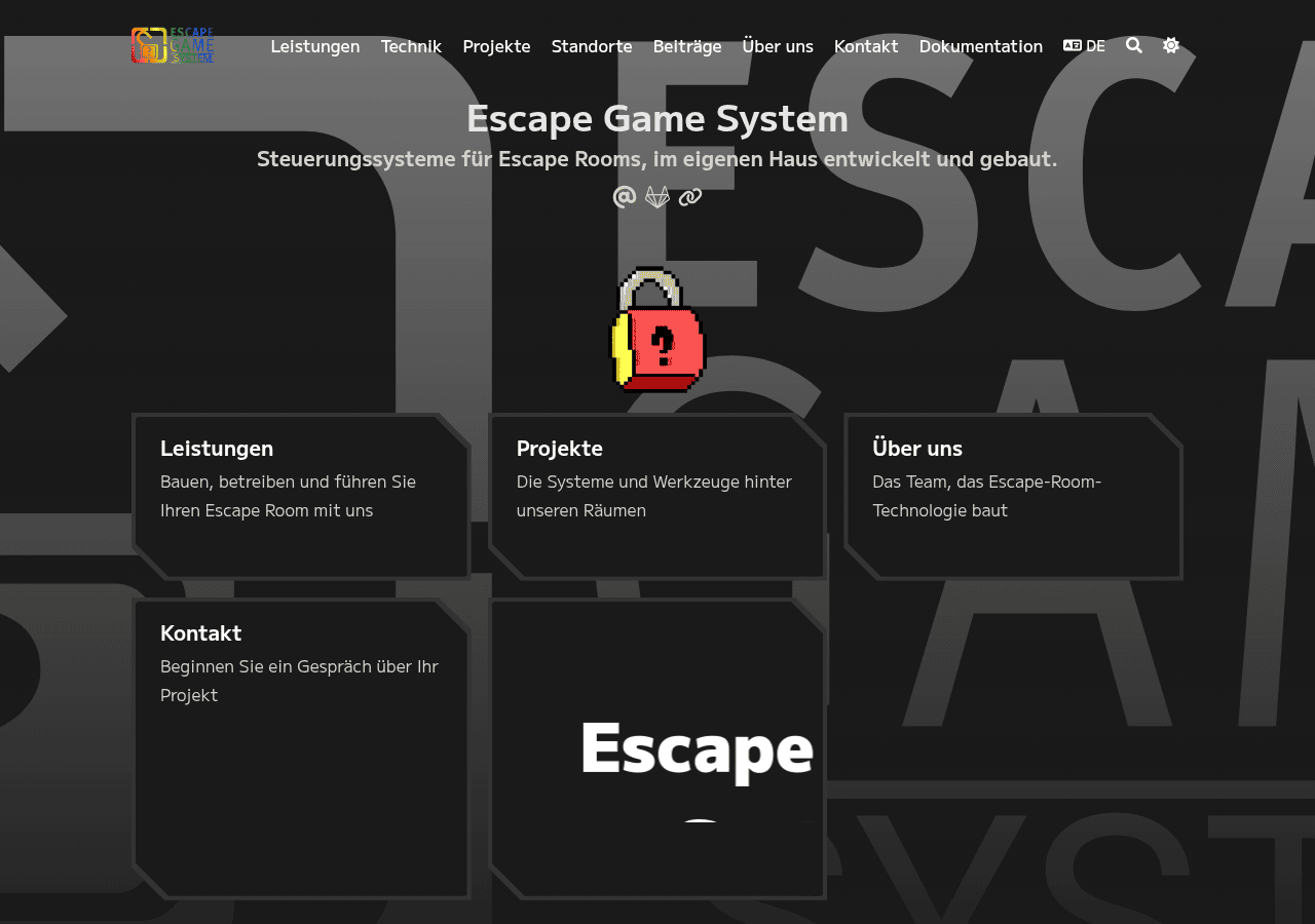Screenshot of escpe.net
