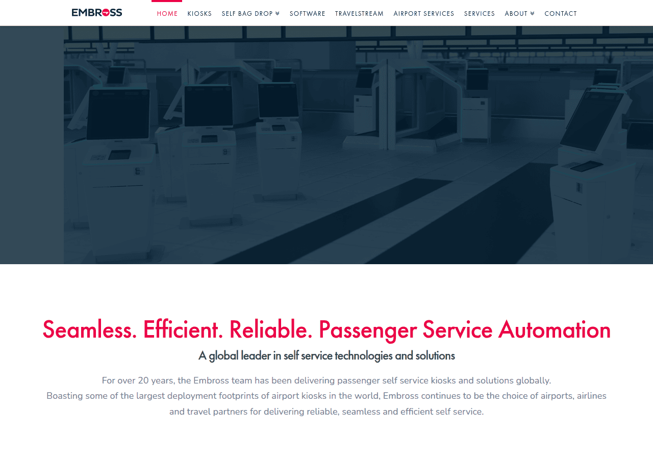 Screenshot of embross.com