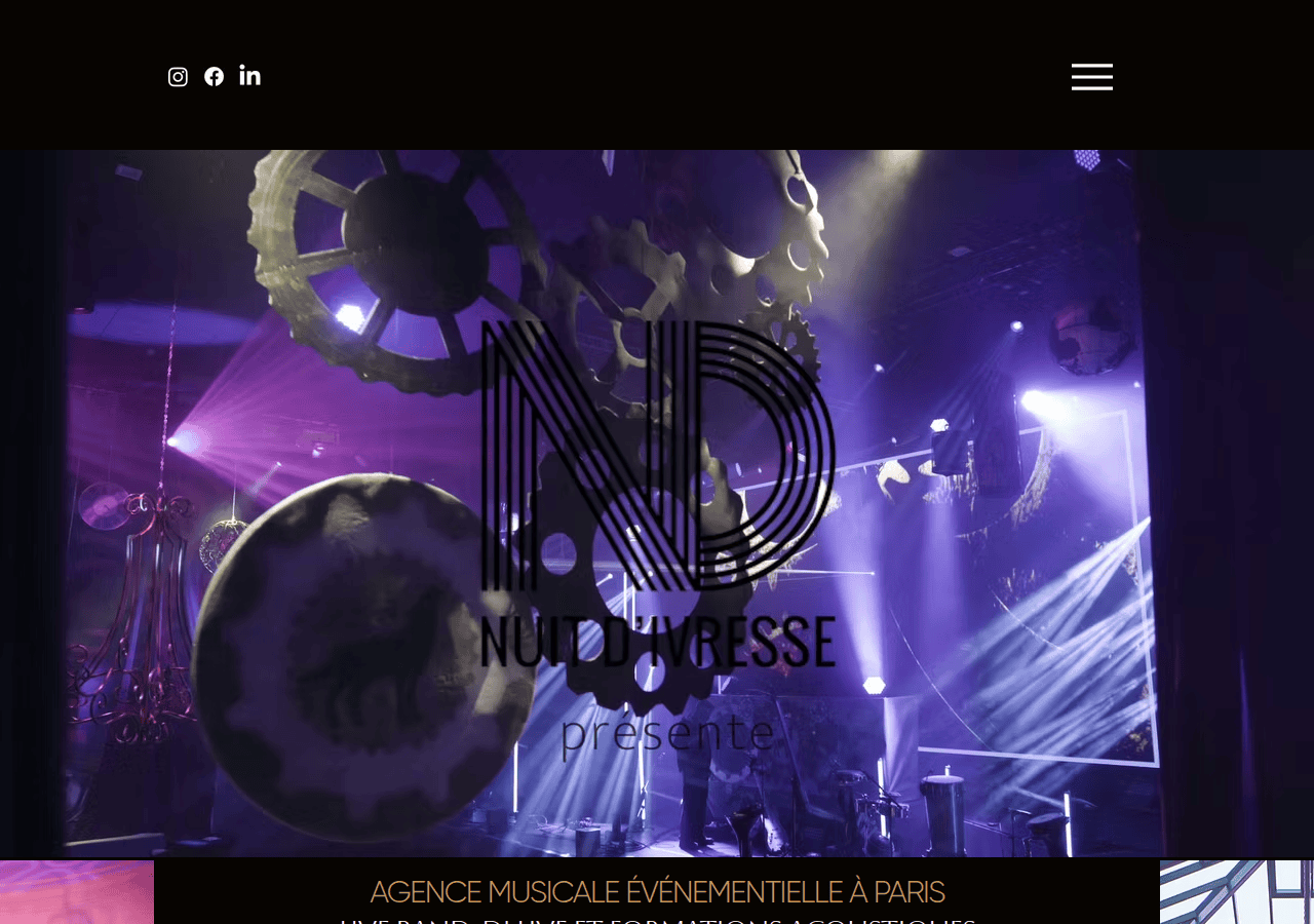 Screenshot of nuitdivresse.fr