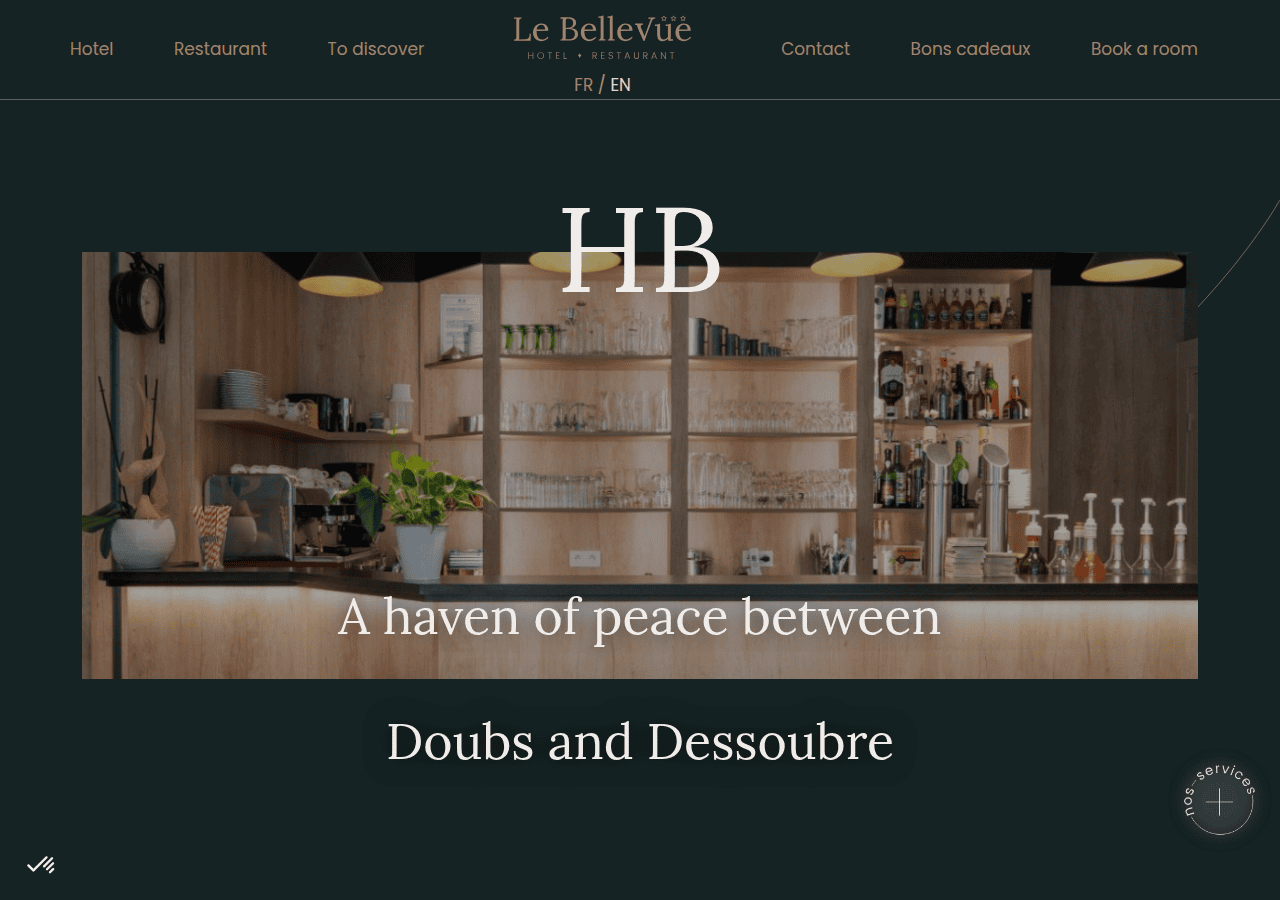 Screenshot of le-bellevue-hotel.com