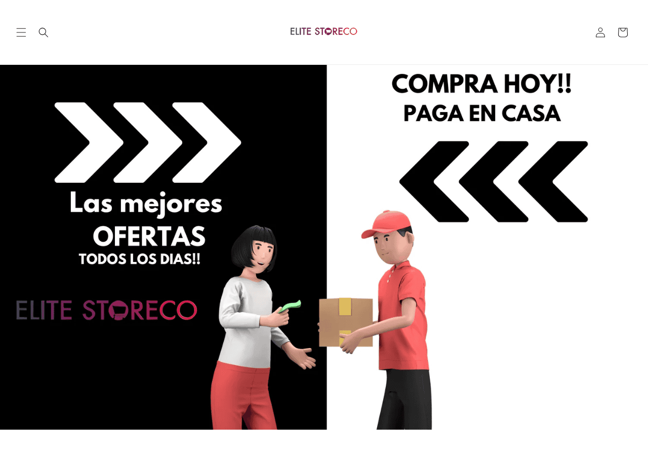 Screenshot of elitestoreco.shop