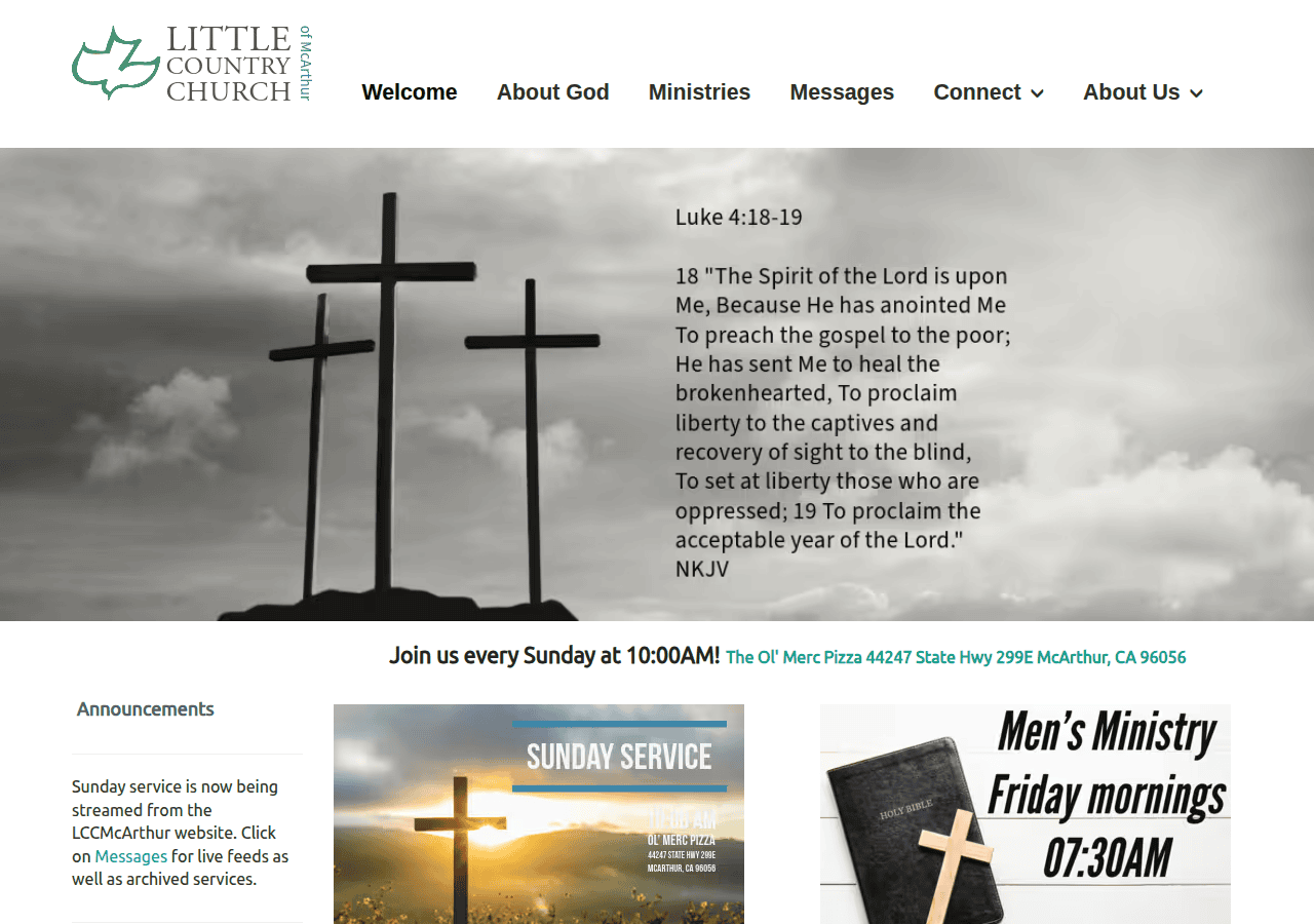 Screenshot of lccmcarthur.org