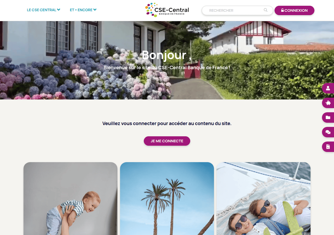 Screenshot of csecentralbdf.fr
