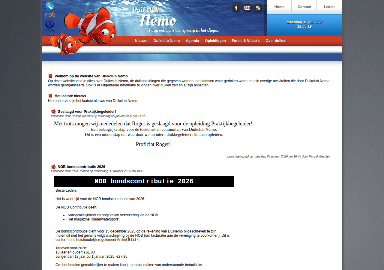 Screenshot of dcnemo.nl
