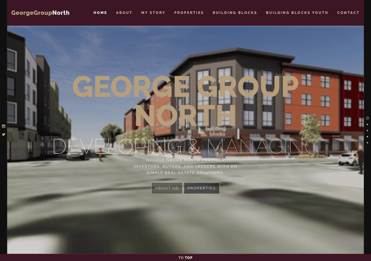 Screenshot of georgegroupnorth.com