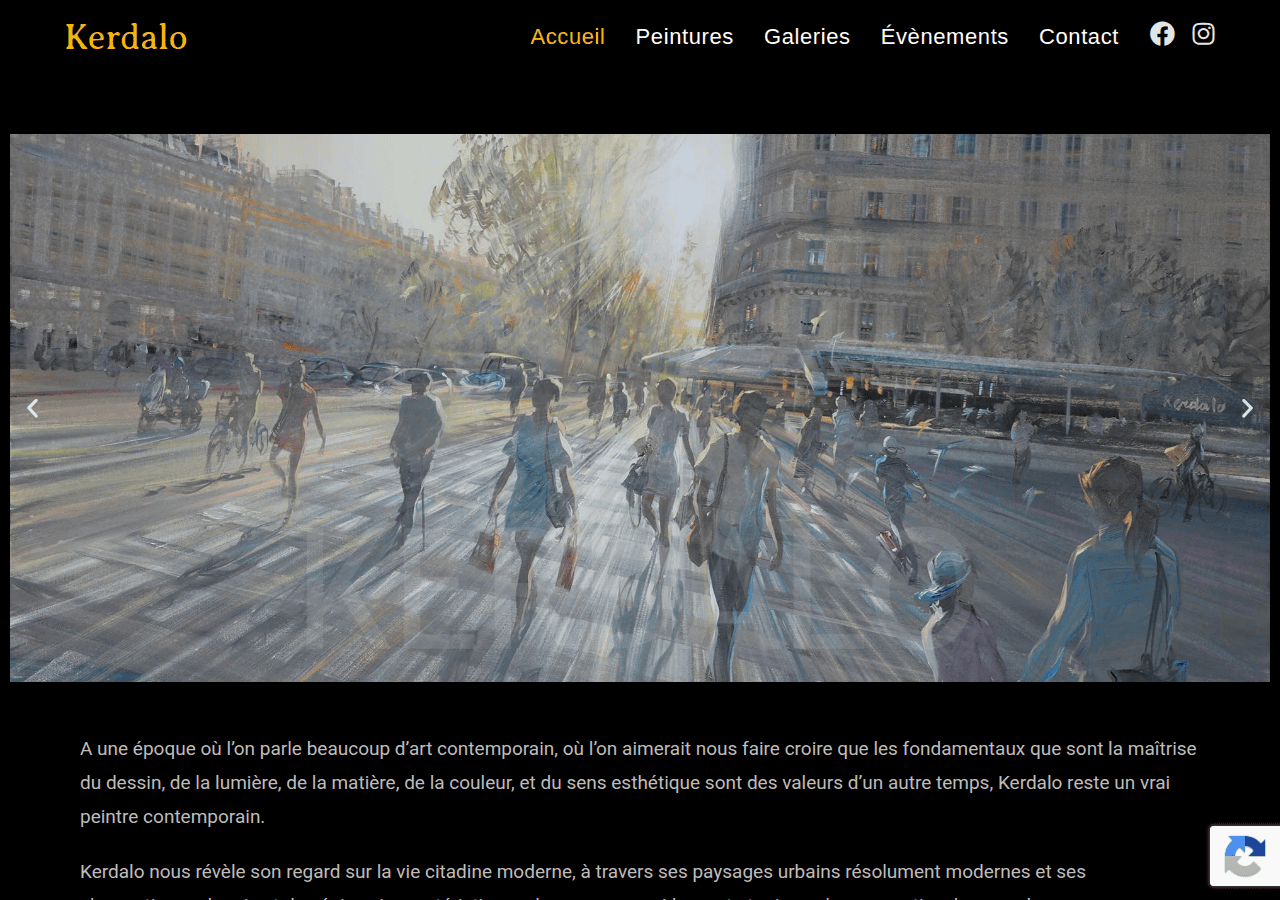 Screenshot of kerdalo.fr