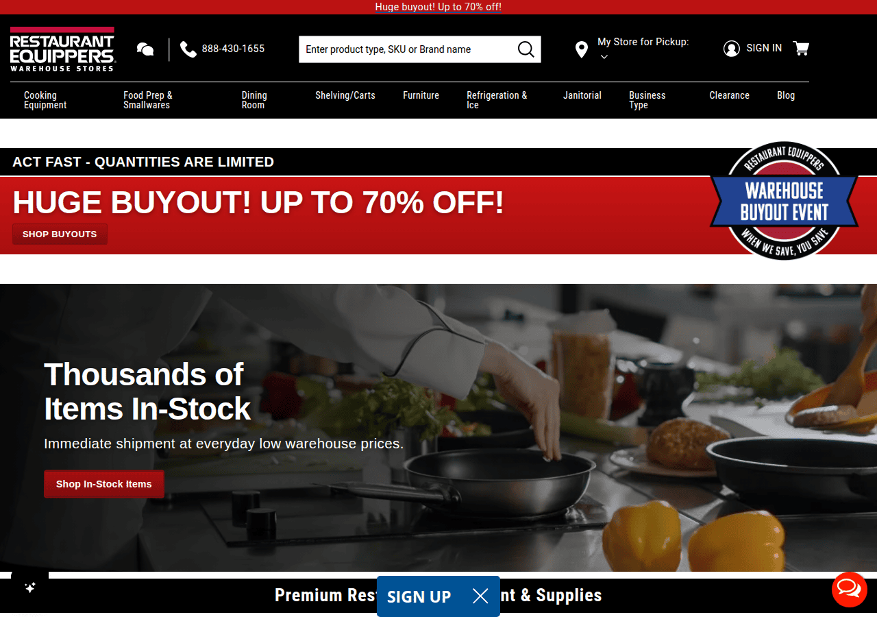 Screenshot of equippers.com