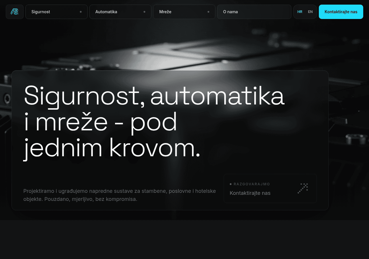 Screenshot of river.hr