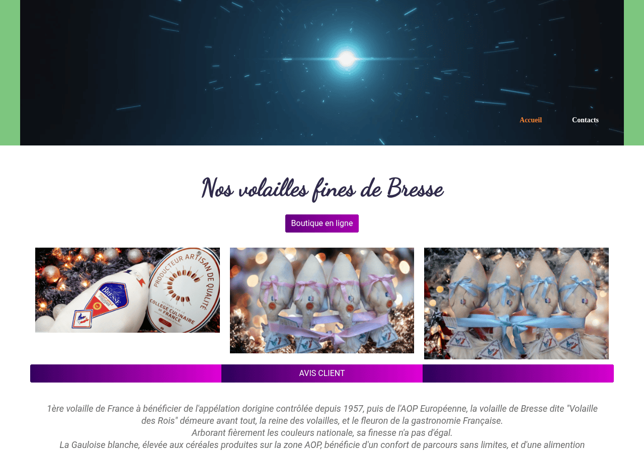 Screenshot of volailledebresse.fr