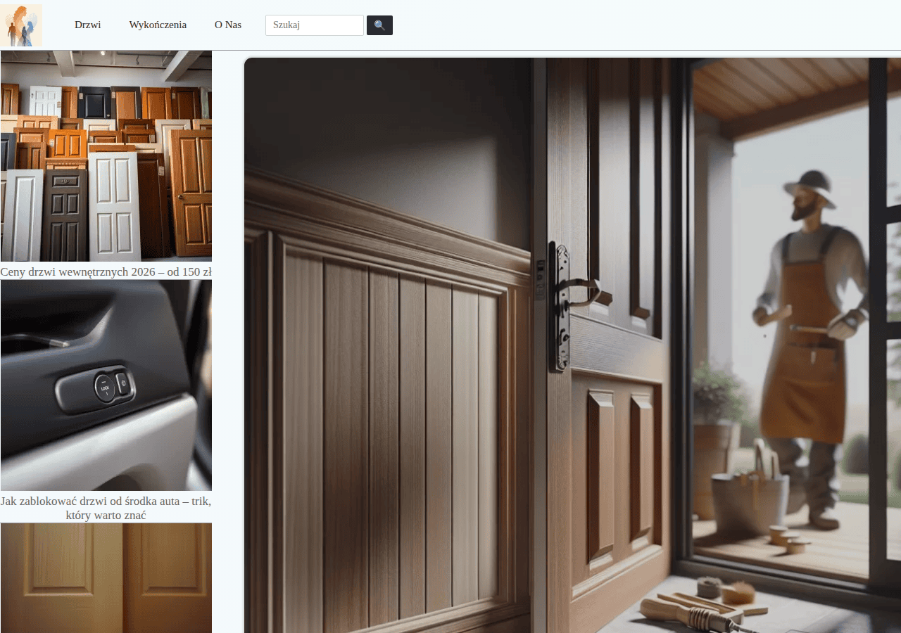 Screenshot of jakie-drzwi.pl