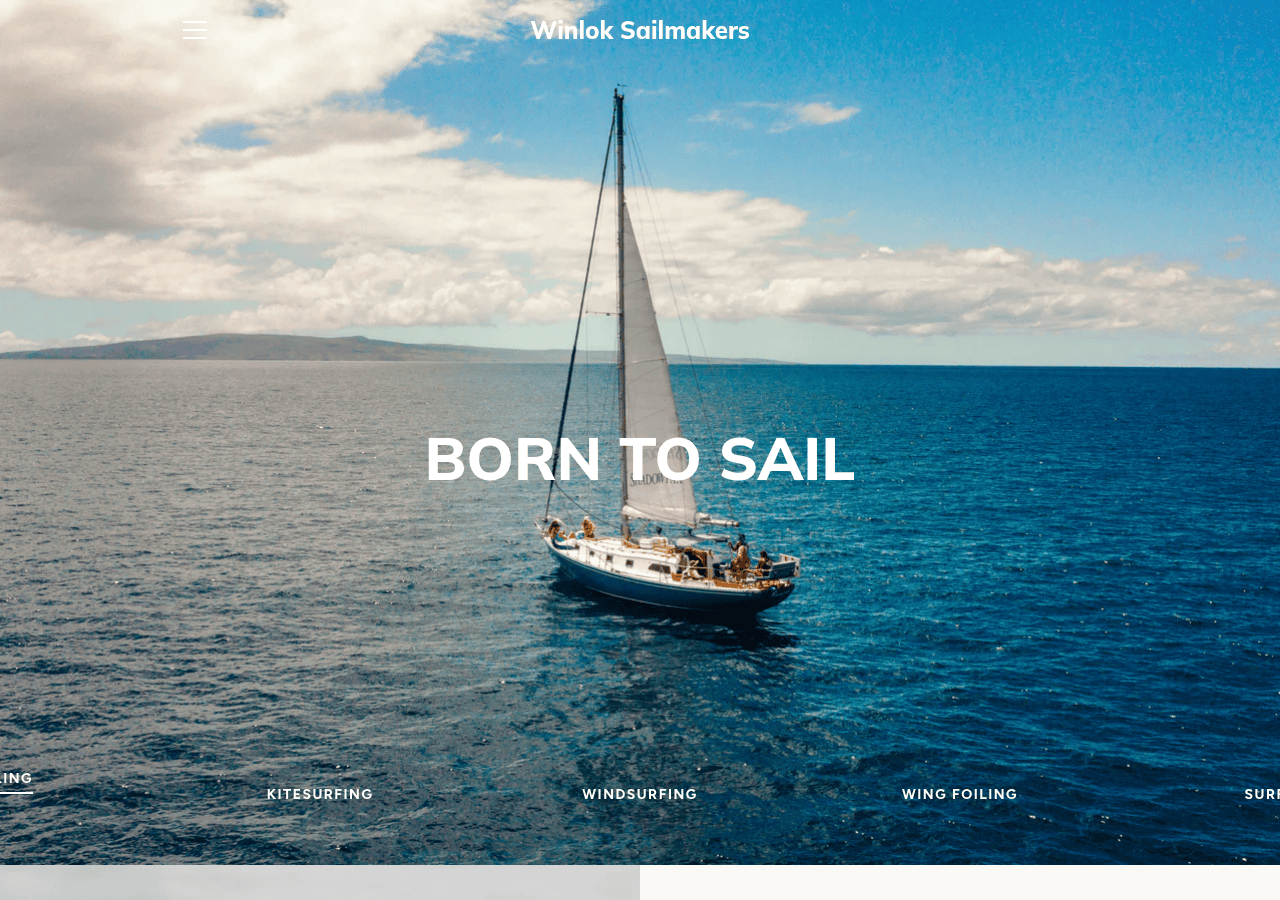Screenshot of winloksailmakers.com
