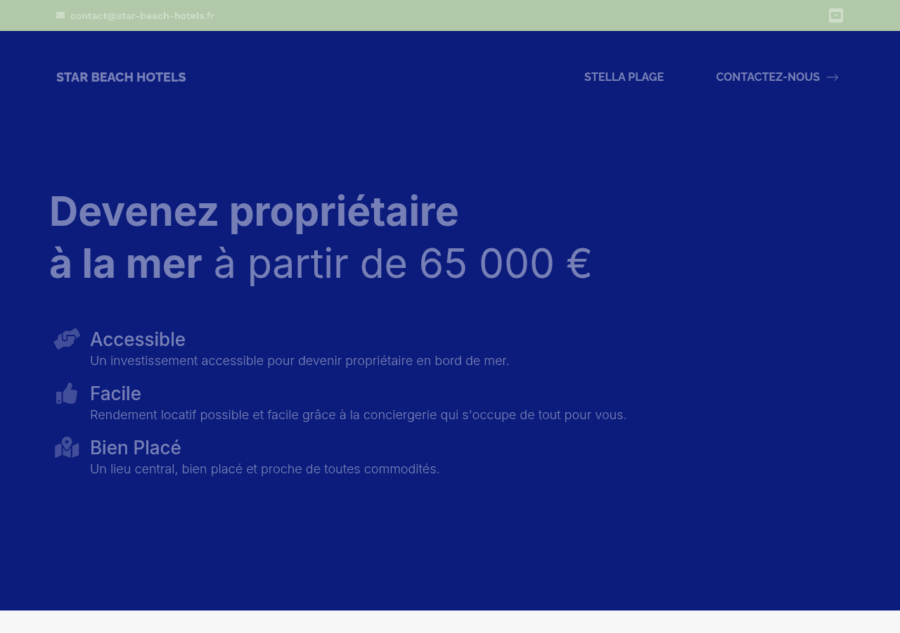 Screenshot of star-beach-hotels.fr