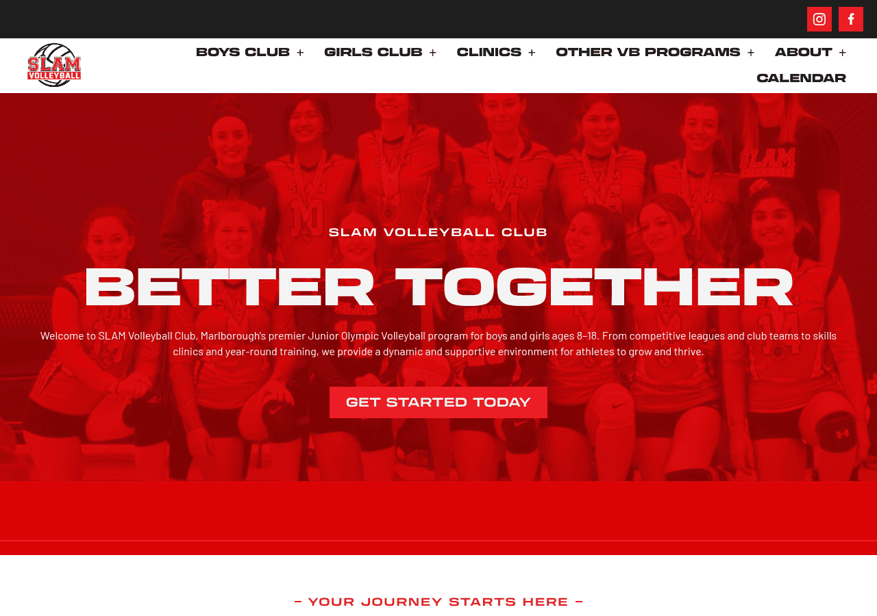 Screenshot of slamvb.com