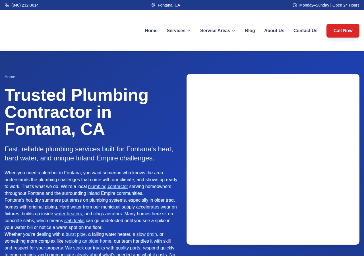 Screenshot of masterplumbingfontanaca.com