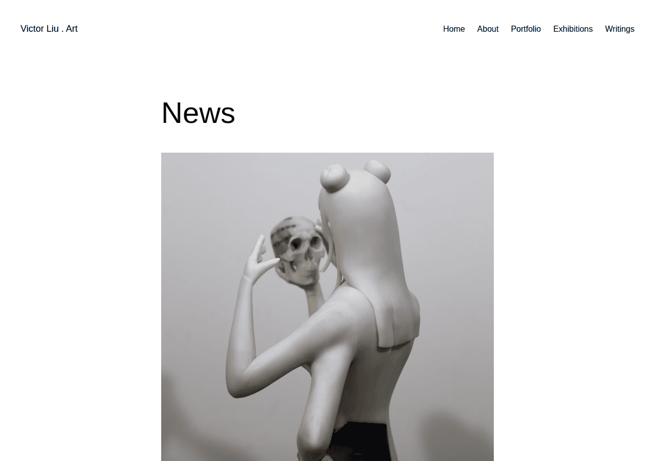 Screenshot of victorliu.art