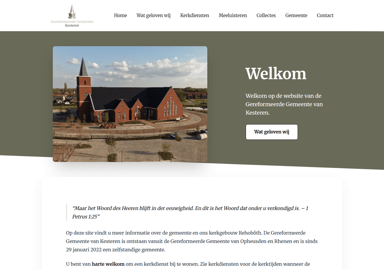 Screenshot of gergemkesteren.nl