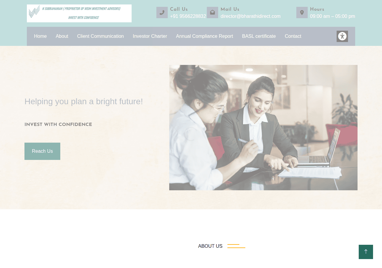 Screenshot of wsimindia.in