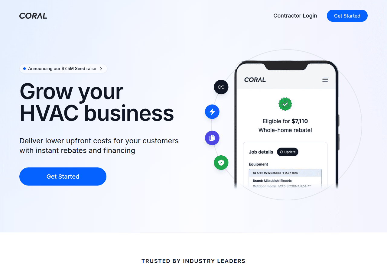 Screenshot of startcoral.com