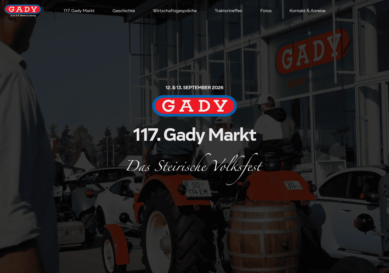 Screenshot of gadymarkt.at