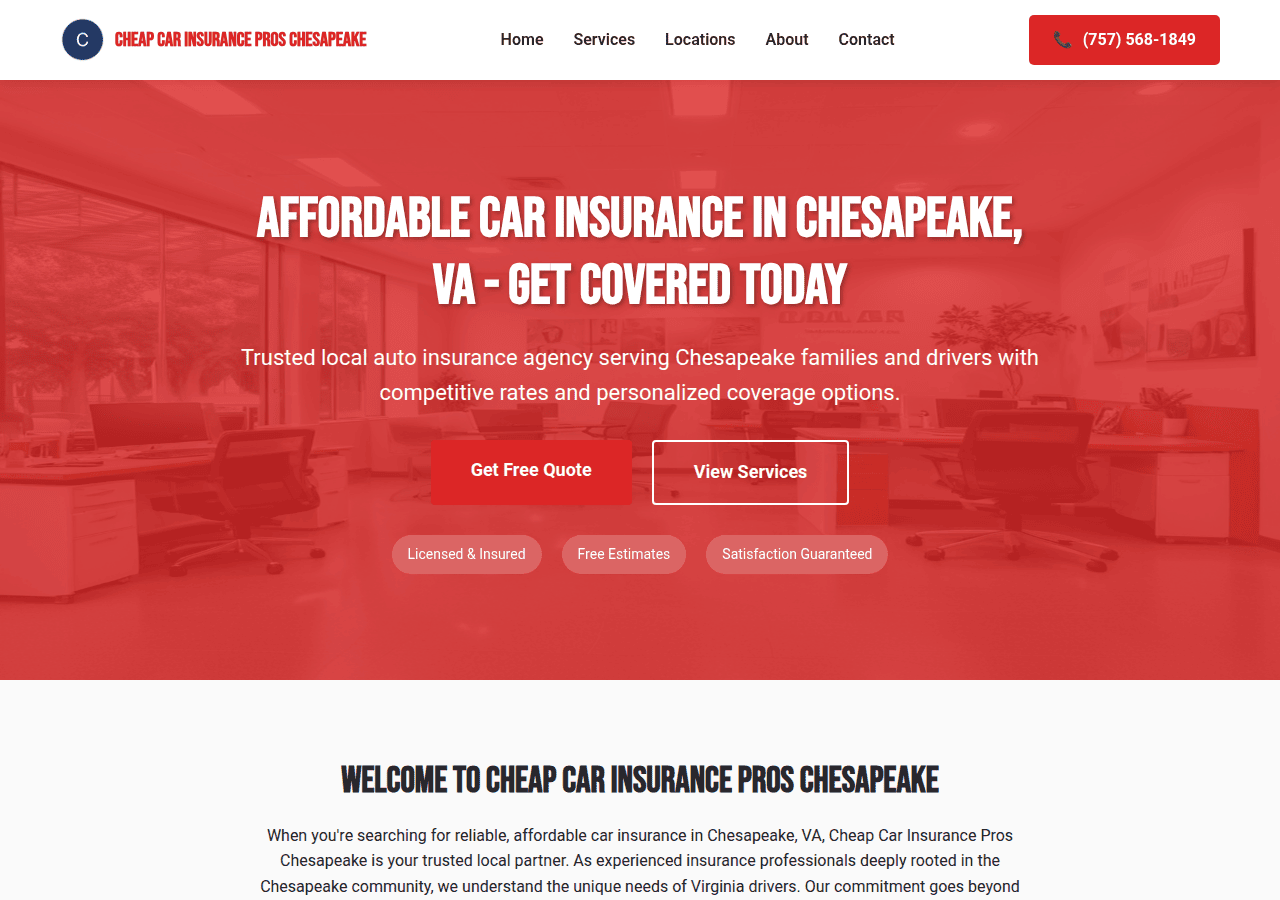 Screenshot of ccichesapeake.site