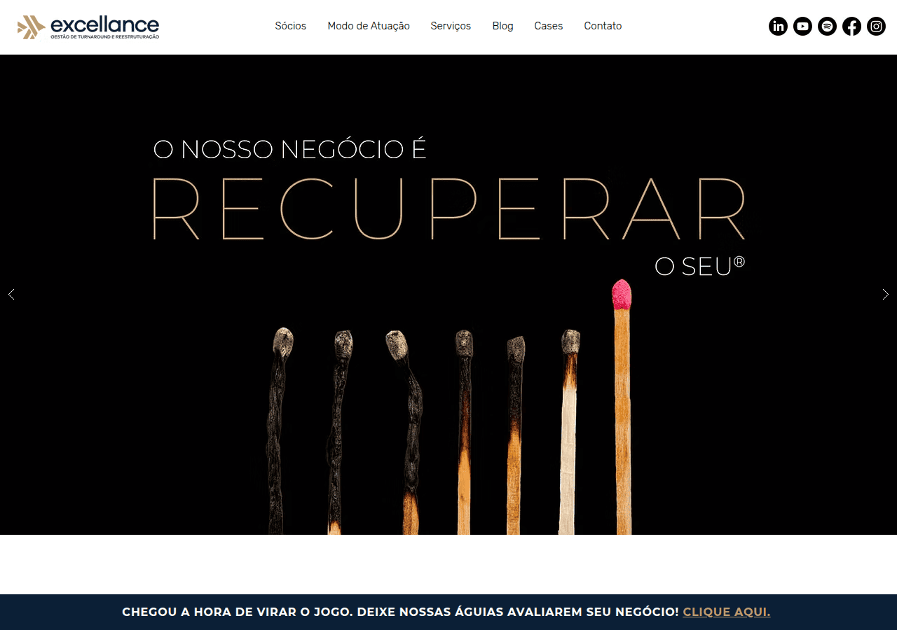 Screenshot of excellance.com.br