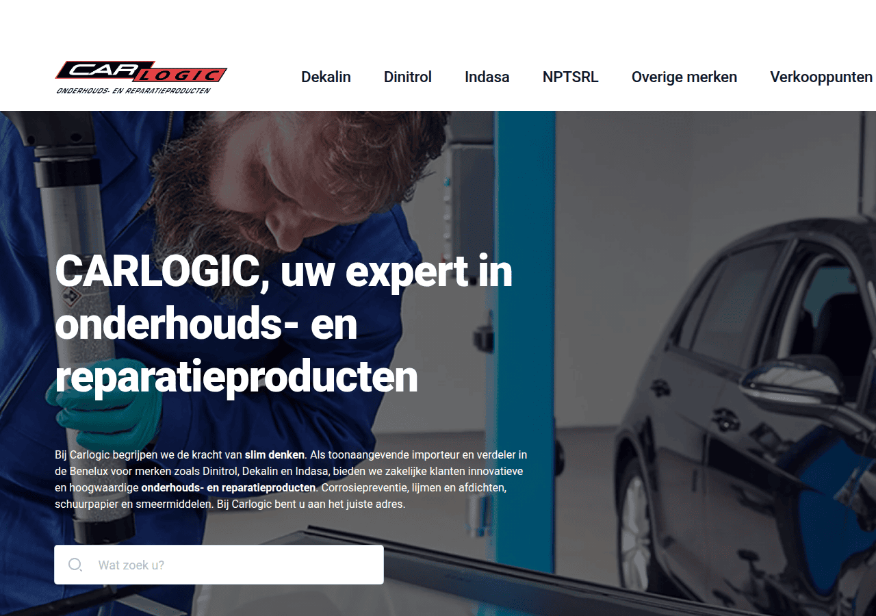 Screenshot of carlogic.nl