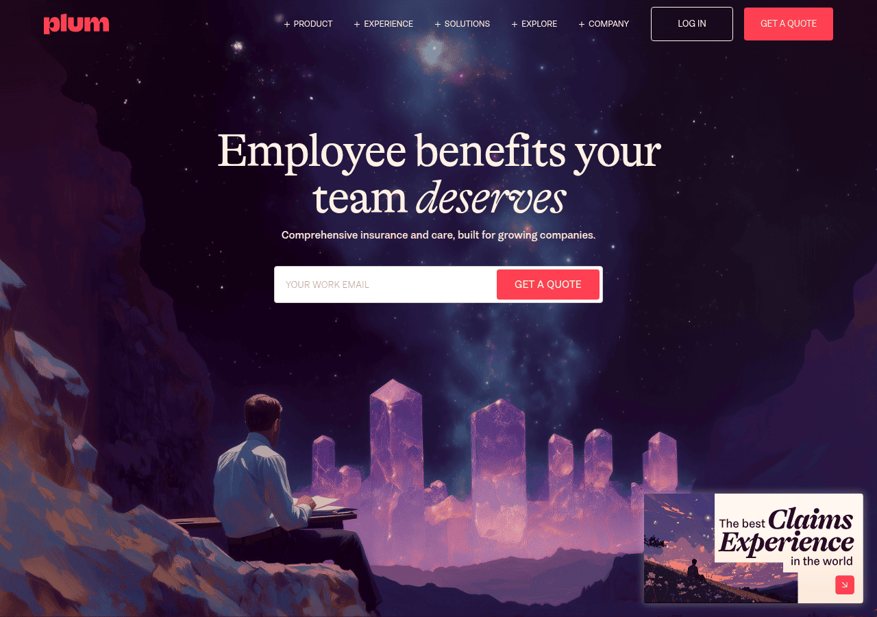 Screenshot of plumhq.com
