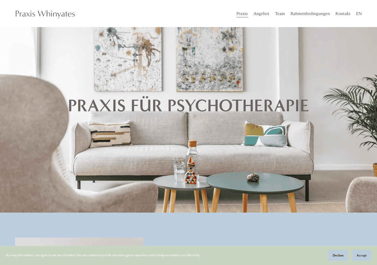 Screenshot of praxis-whinyates.ch