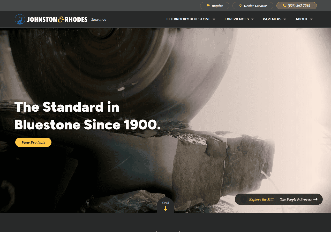 Screenshot of johnstonandrhodes.com