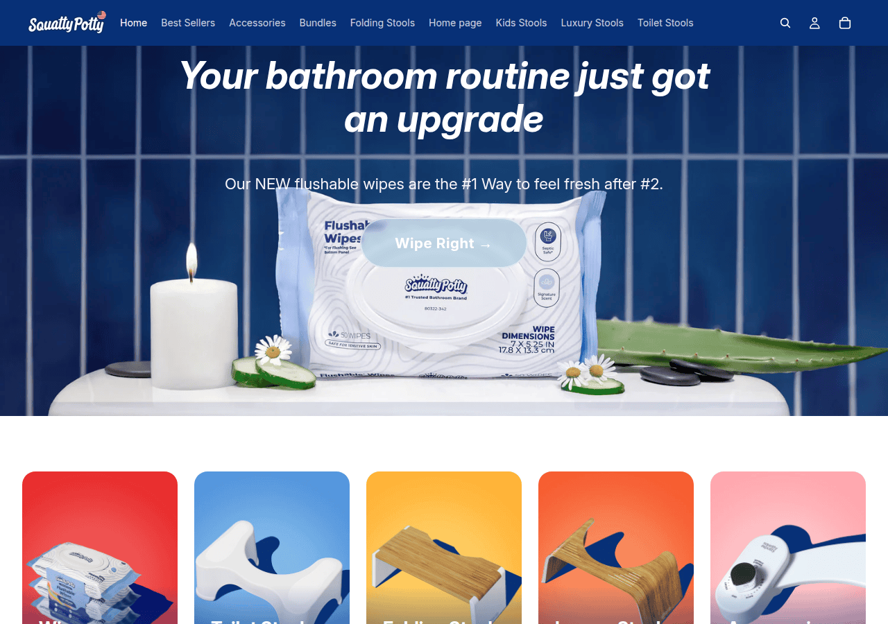 Screenshot of pltoiletstool.shop