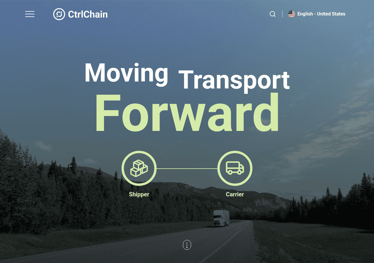 Screenshot of ctrlchain.com