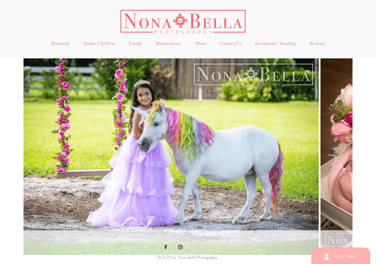 Screenshot of nonabellaphoto.com