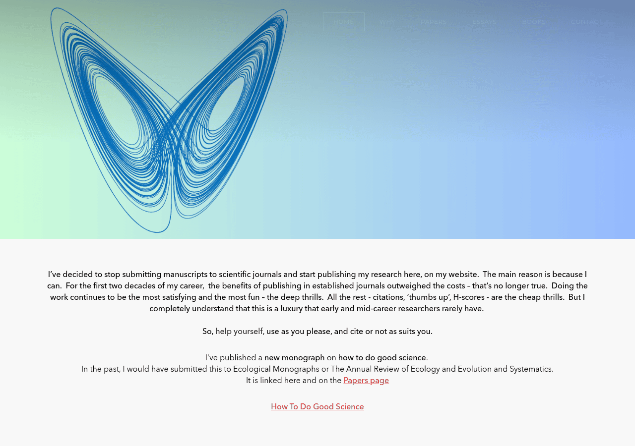 Screenshot of jeffhoulahanecologist.com