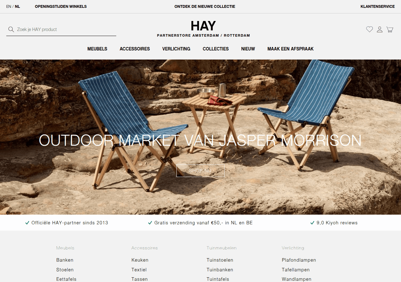 Screenshot of hay.nl