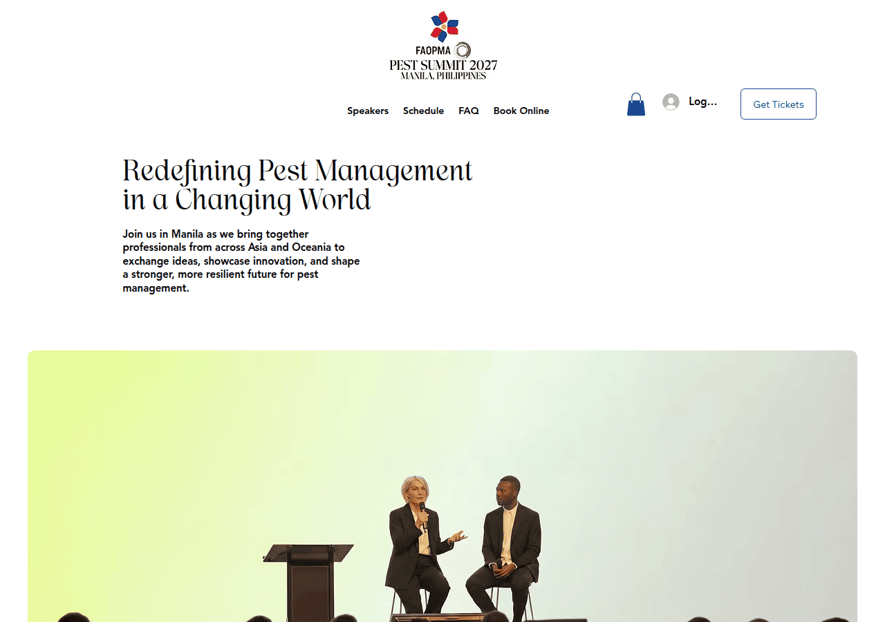 Screenshot of faopma2027.com