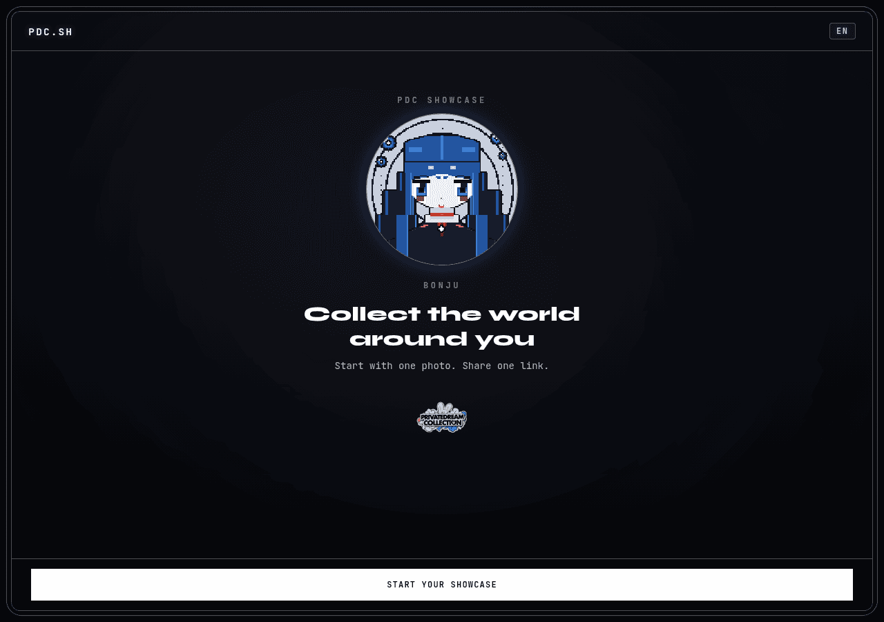 Screenshot of pdc.sh