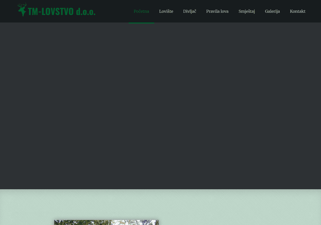 Screenshot of tm-lovstvo.hr