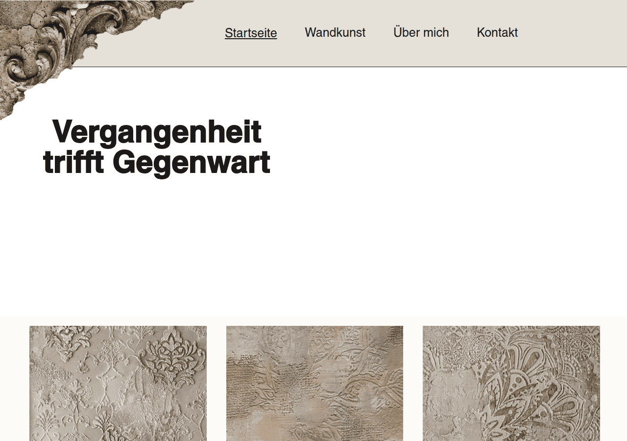 Screenshot of antike-wandkunst.com