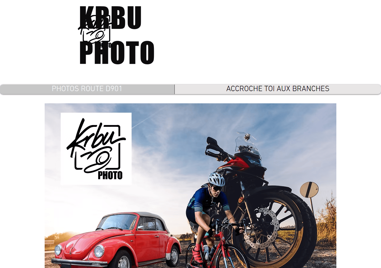 Screenshot of krbuphoto.com