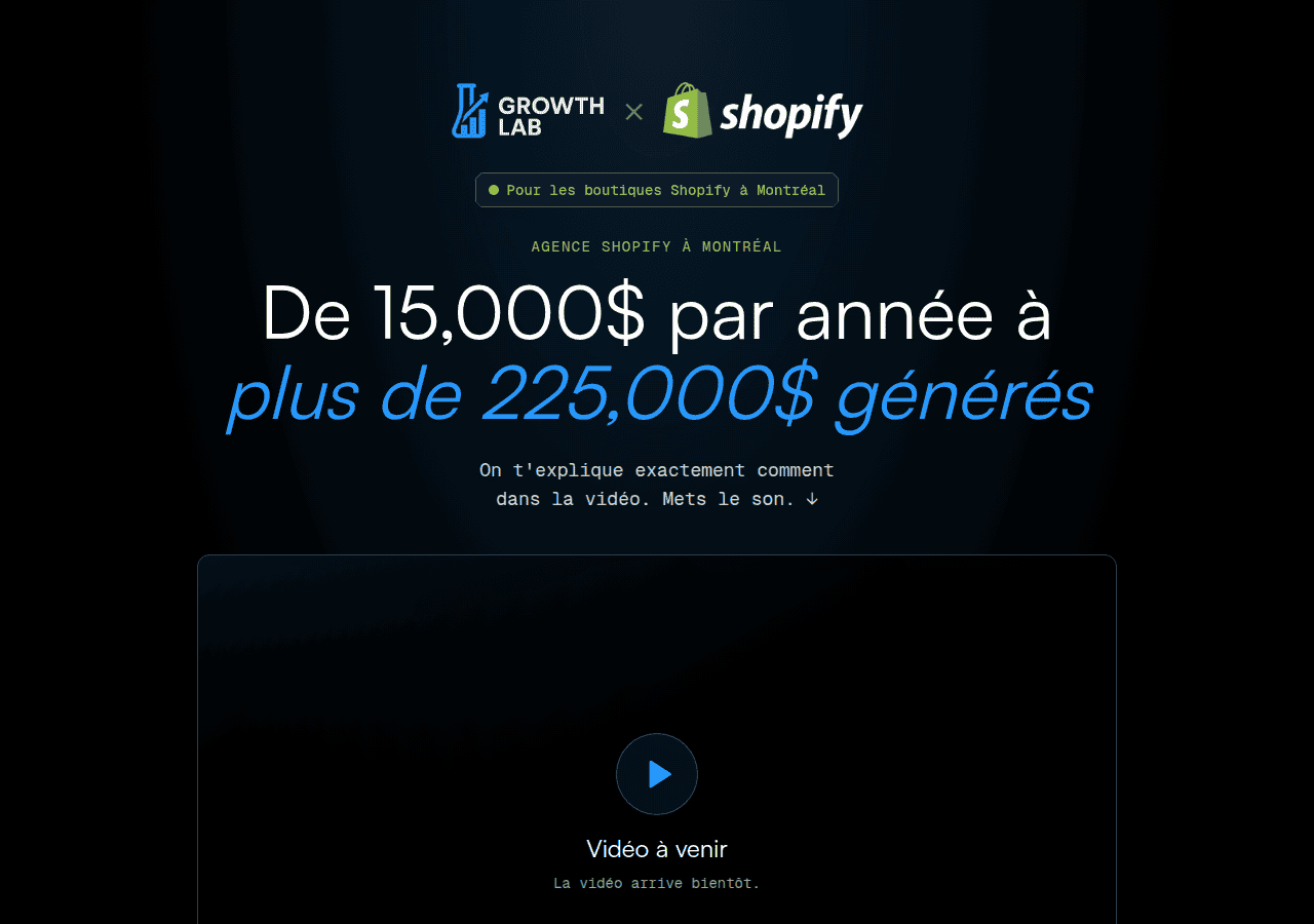 Screenshot of growthlabhq.ca