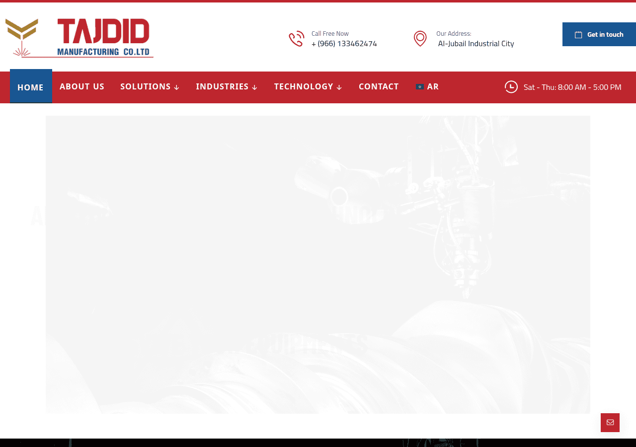 Screenshot of tajdid.sa