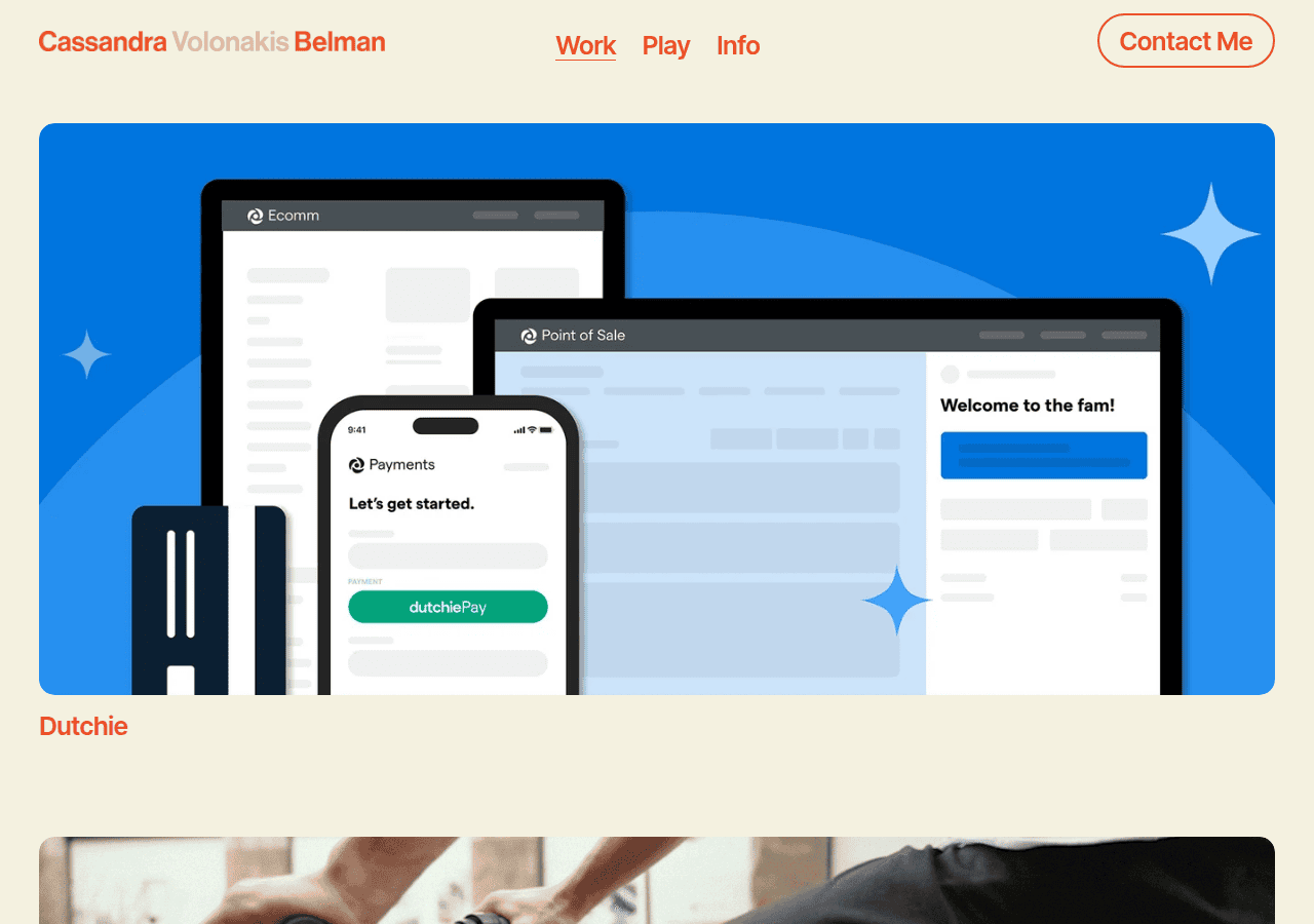 Screenshot of cassyvee.com