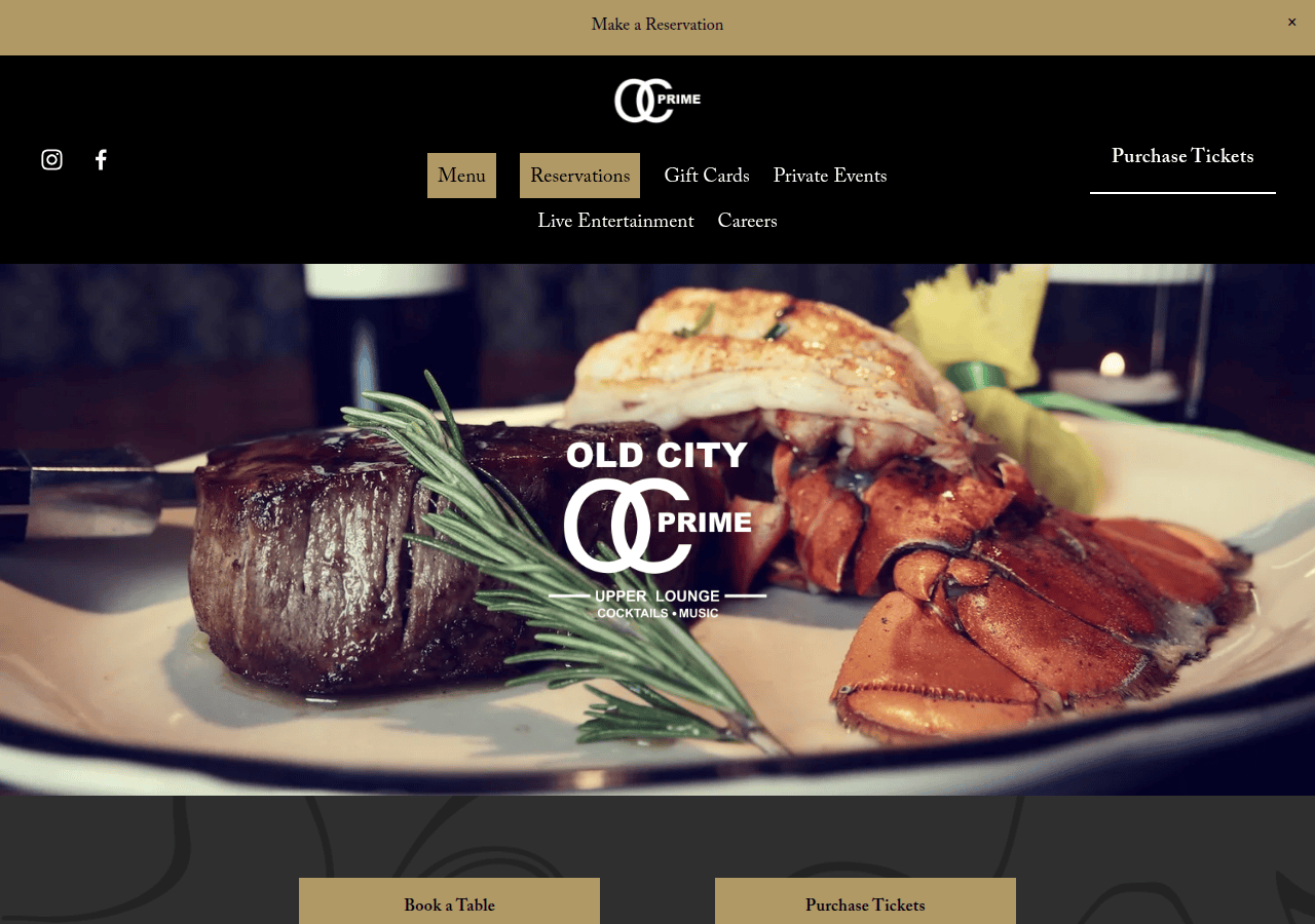Screenshot of oldcityprime.com