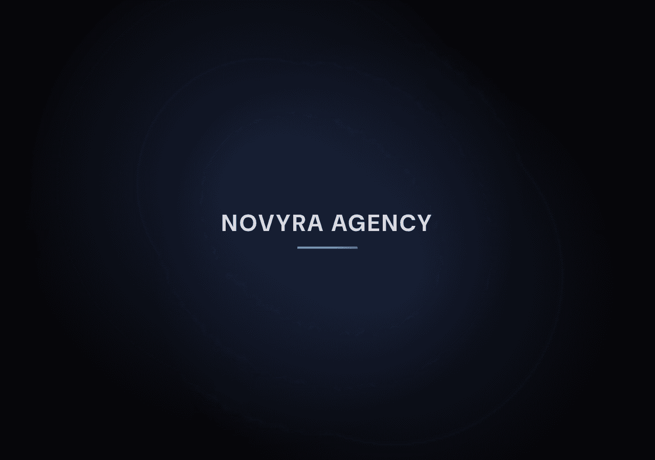 Screenshot of novyraagency.com