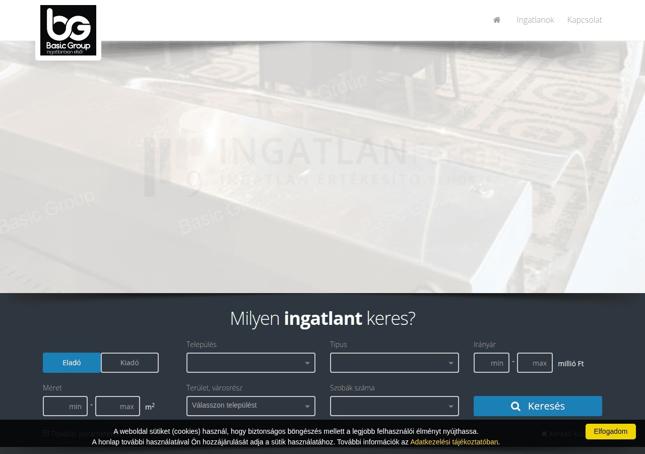 Screenshot of basicgroup.hu