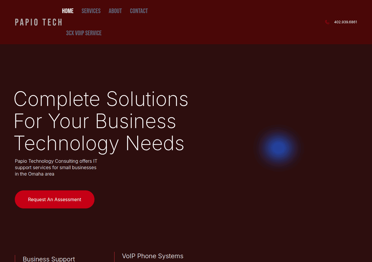 Screenshot of papiotech.com