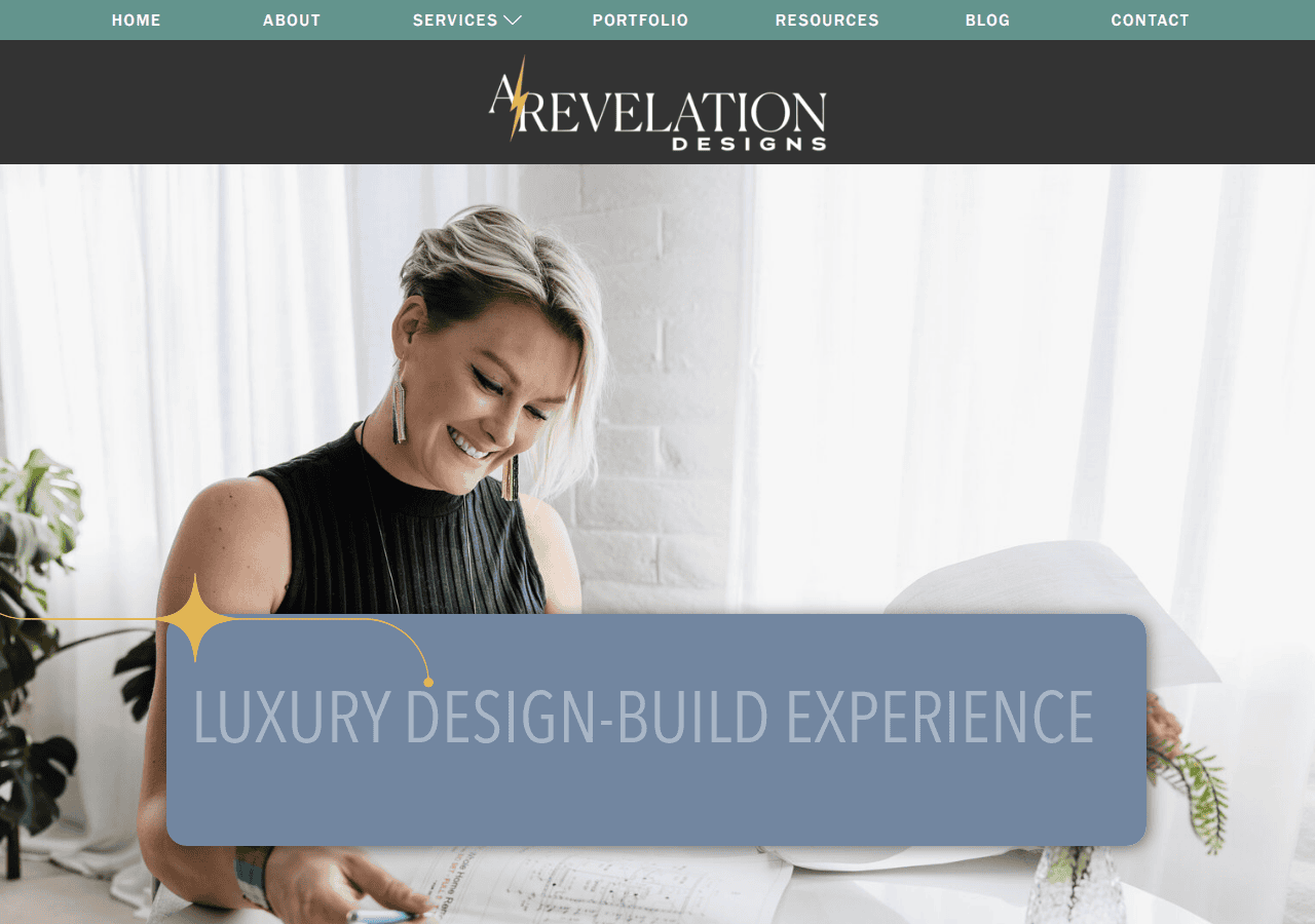 Screenshot of a-revelationdesigns.com